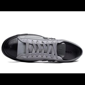 Converse Unisex Black and Gray Sneakers Womans Size 7.5 Mens Size 6